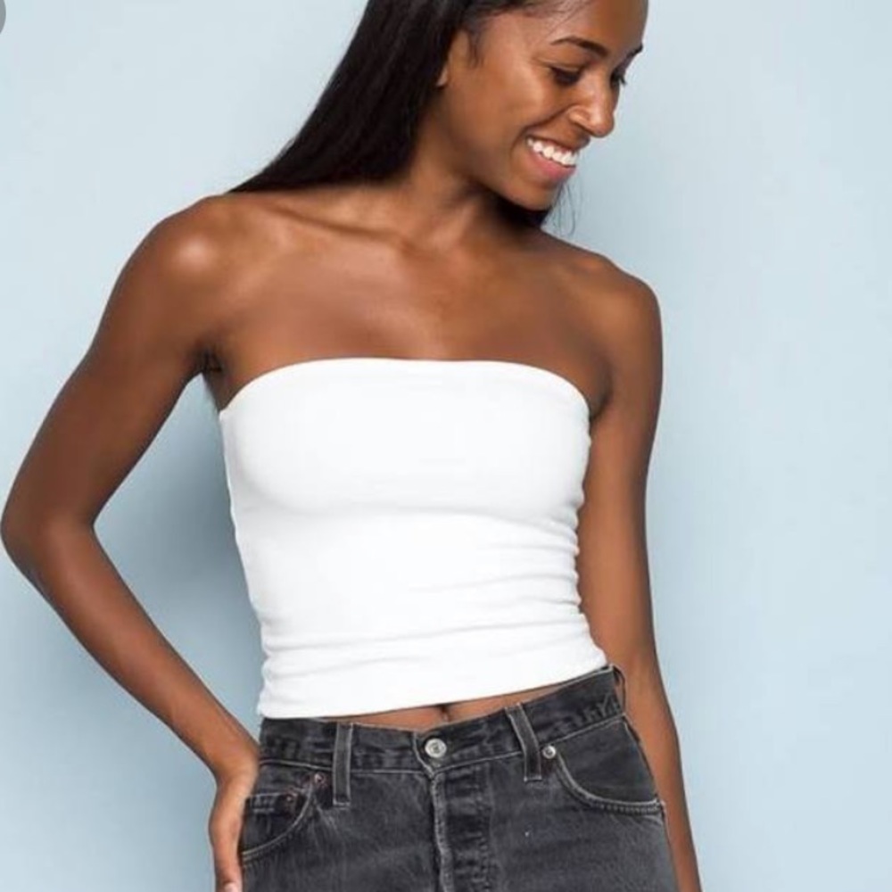 Brandy Melville white tube top